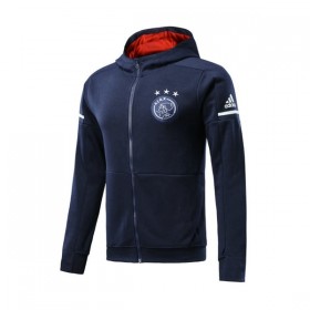 AFC Ajax Hooded Trainingsjacke 2017-18 Blau